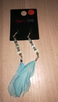 Orecchini Pendenti Fatti A Mano – Perline Di Vetro Trasparenti E Argento – Stile Boemo