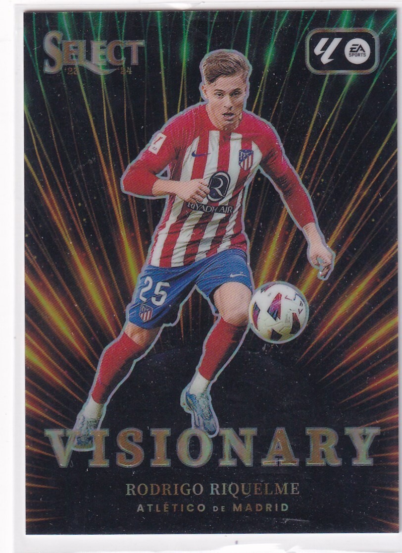 Panini Select La Liga 2023-24 No. 7 Rodrigo Riquelme Visionary