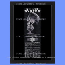Anni '30  * Pubblicità Originale "Rolex, Oyster l'Orologio di Precisione" Cornic