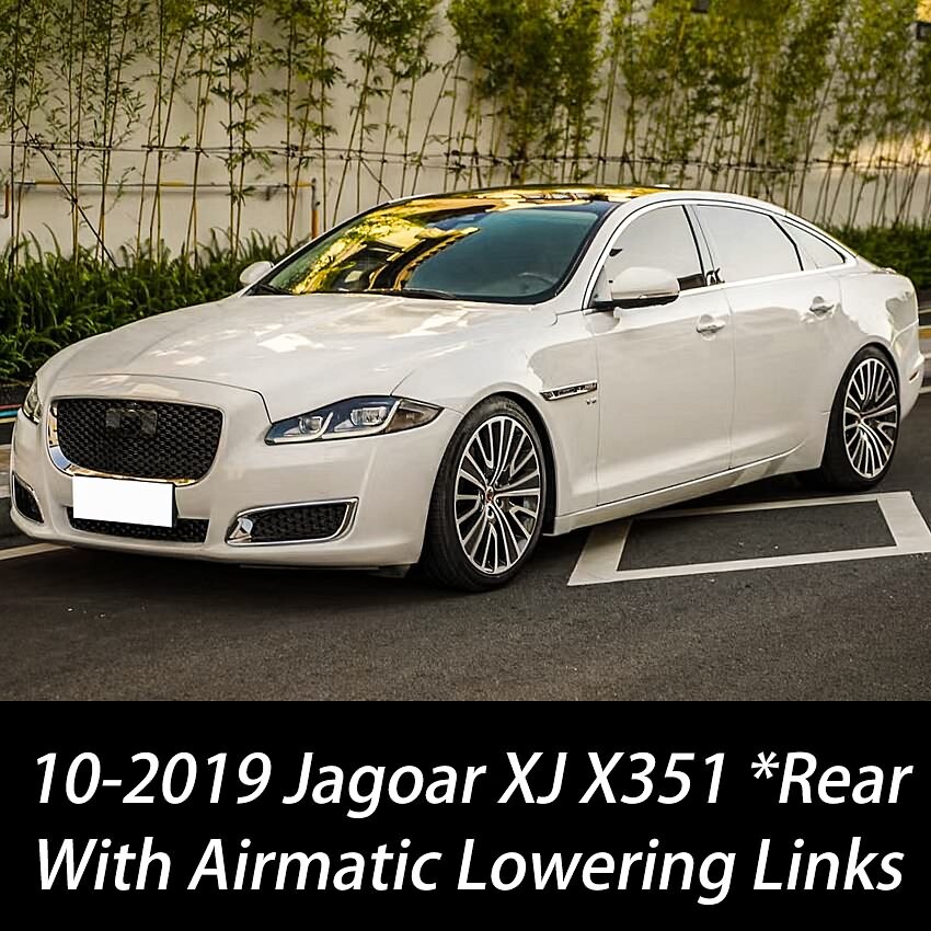 For 10-19 Jaguar XJ XJR X351 *Rear Air Suspension Lowering Links