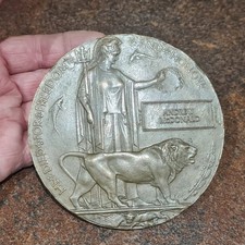 WW1 Memorial Plaque  Andrew McDonald