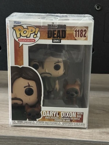 Funko Pop! Vinyl: The Walking Dead #1182 Daryl Dixon with Dog Figure
