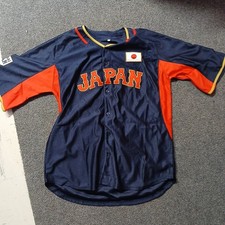 Men's Black / Red OHTANI 16 Japan Baseball Jersey 3xl