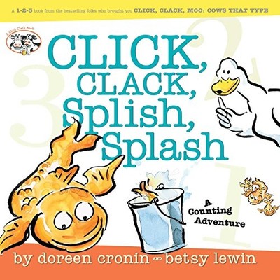 Click, Clack, Splish, Splash: A Counting Adventure - HardBack NEU Cronin, Doreen