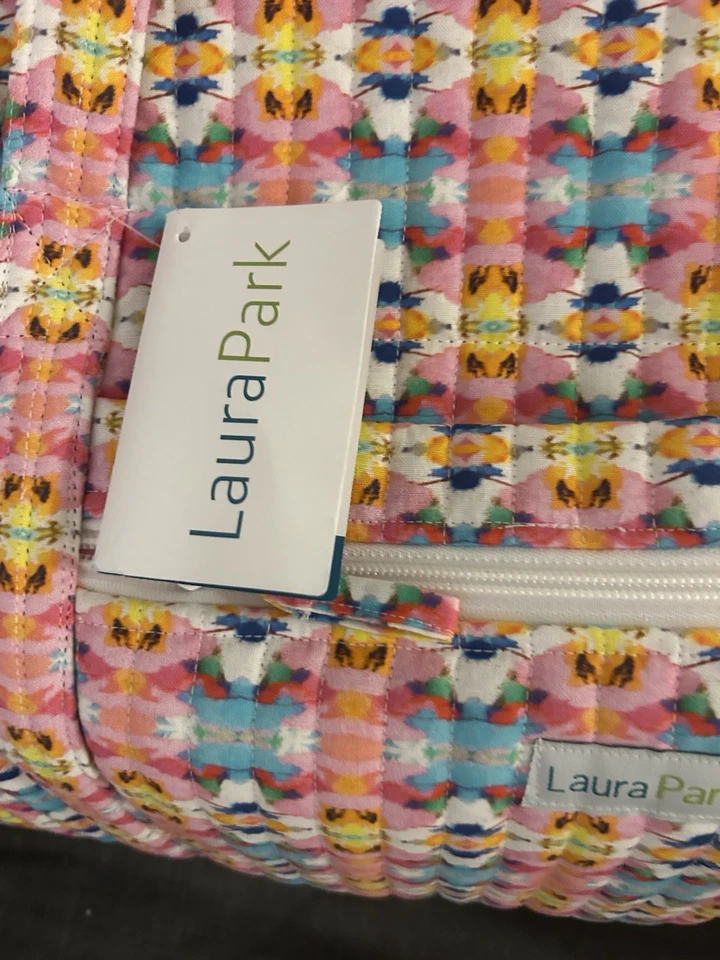 Bolso de Lona Laura Park Grande Weekender en Rosa Sumner - ¡Manga de Transporte para Carrito! Foto 4 de 4