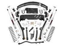 Rough Country 6.5 Long Arm Lift Kit For 84-01 Cherokee Xj 2.5l4.0l - 67222 Rough Country 6.5 Long Arm Lift Kit For 84-01 Cherokee Xj 2.5l4.0l - 67222