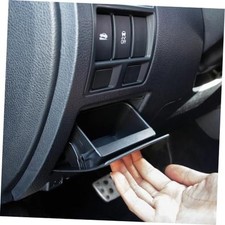 Fuse Coin Box Interior Inner ABS Black Container Storage Dash Tray Compatible