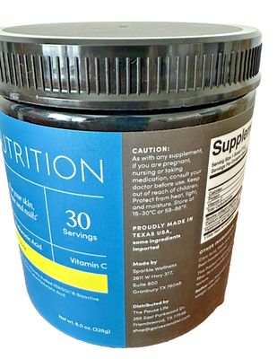 The Pause Nutrition Skin & Bone Dietary Supplement Acai Lemonade