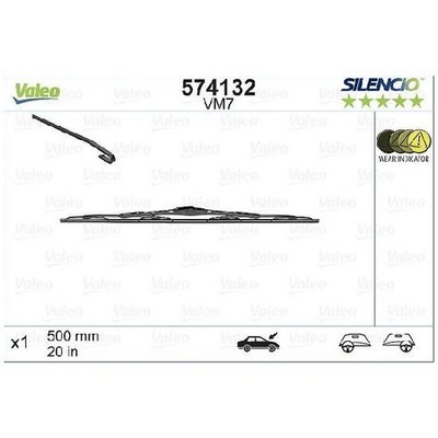 Valeo Scheibenwischer vorne rechts 288903211R 288906316R 288907177R 21208789