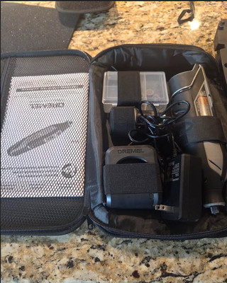 Dremel 8240 12V  5000 RPM Cordless Rotary Tool Kit - Black
