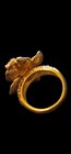 Women's Gold-Plated Flower Trendy Enamel Ring Cubic Zirconium by Matashi Size 9 — photo 7