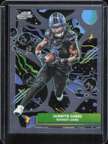 2025 Topps Chrome Cosmic #32 Jahmyr Gibbs
