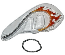 Marvel Legends Ghost Rider FLAMING WHIP & CHAIN Retro 6  Figure Series