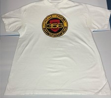 Vintage Porsche 356 Registry T-Shirt XL USA Made Hanes Beefy-T White