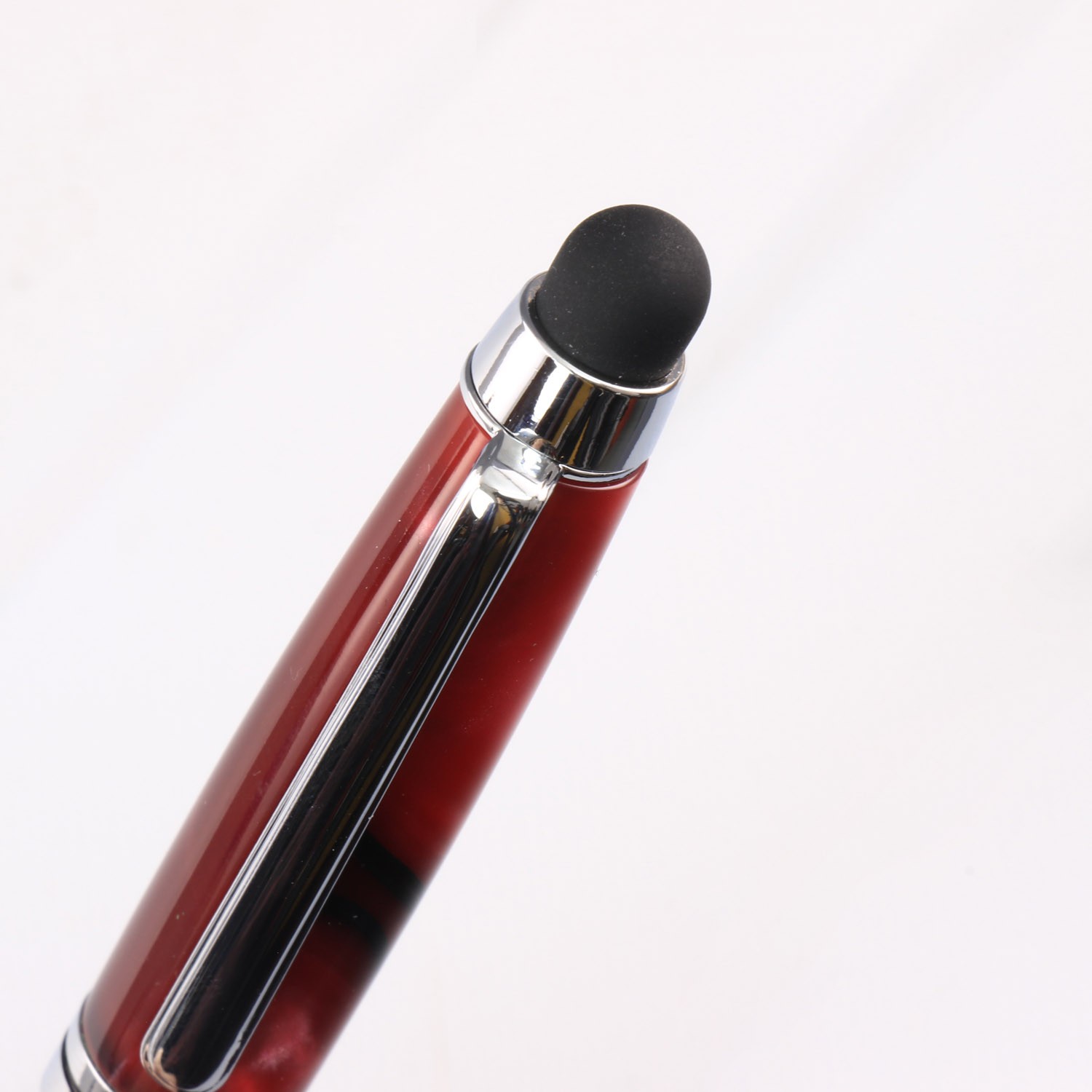 European Touch Stylus Pen Kit, Chrome Finish, Single Kit, Legacy Woodturning