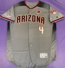 Authentic Ketel Marte 2019 AZ Diamondbacks “Lest We Forget” Majestic Jersey 48
