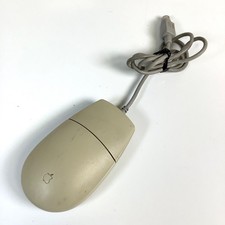Vintage 90s Apple Desktop Bus Mouse II M2706 OEM Macintosh Computer TESTED