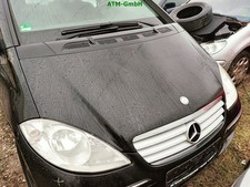 Motorhaube Mercedes Benz A-Klasse W169 Farbcode 191 Kosmosschwarz Metallic