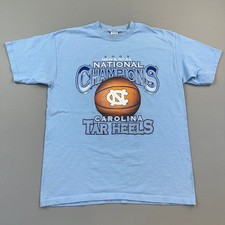 Vinatge North Carolina Tarheels Shirt Mens Large 2005 NCAA National Champions