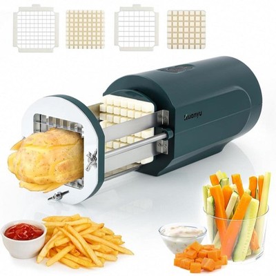 Huanyu Elektrischer Pommes-Frites-Schneider Elektrischer Kartoffelschneider mit