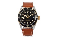 Tudor Black Bay acier / or automatique montre pour hommes 79733N