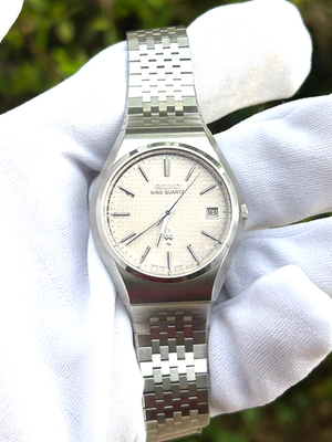 SEIKO KING QUARTZ 5855-8000腕時計 Vintage SEIKO King Quartz 5855 8000 Men Watch From Japan | eBay