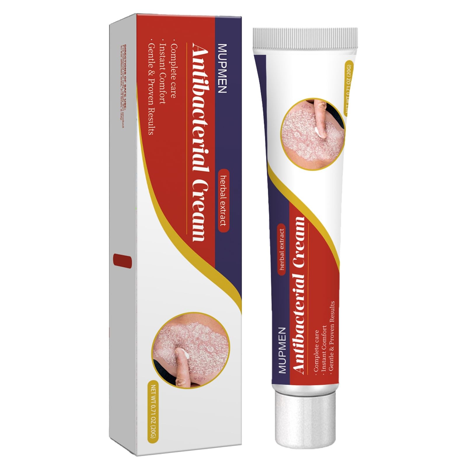 Antibacterial Cream Eczema Cream Itch Relief Cream Fast Relief for Dermatitis