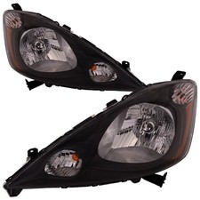 Headlight Set Fits Honda Fit Base Dx Lx Models 2009-2014 Ho2502138 Ho2503138