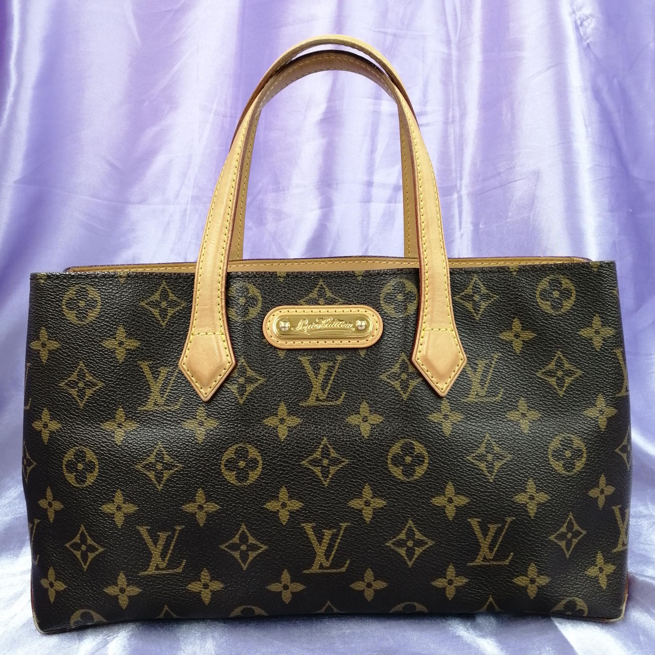 Louis Vuitton Wilshire PM Mini Tote Bag M45643 in Monogram
