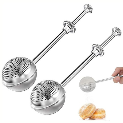 #ad Powdered sugar shaker duster flour dispenser for bread baking rice flour si... $13.16