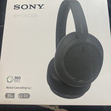 Sony WH-CH720N Noise Canceling Wireless Headphones, Mic, Alexa Built-in, Black