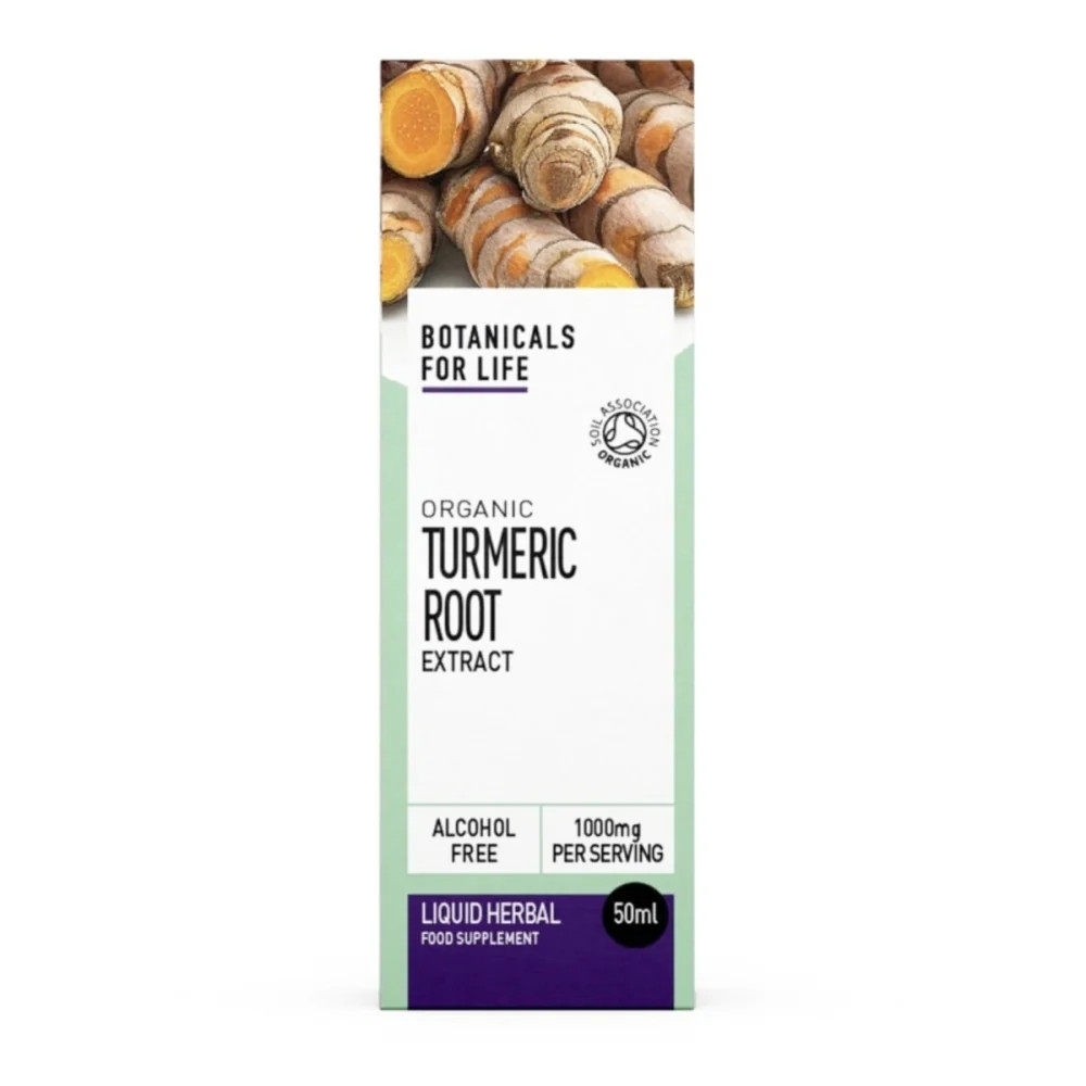 Organic Turmeric Extract 50ml - Alcohol Free