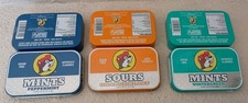 Buc-ees Tins -  Empty - commonly used for crafts, projects, storage, Geocaching