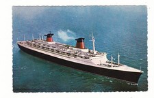 SS France Worlds Longest Ocean Liner, Chrome ...