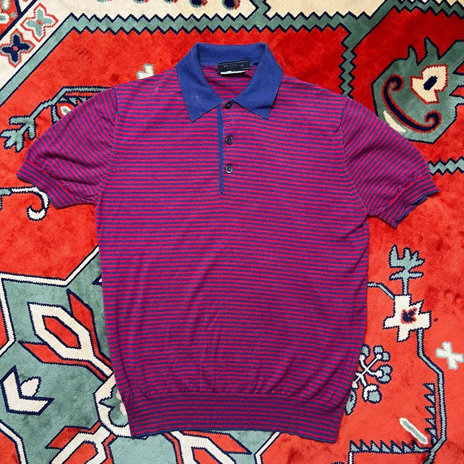 Prada blue polo shirts - Gem