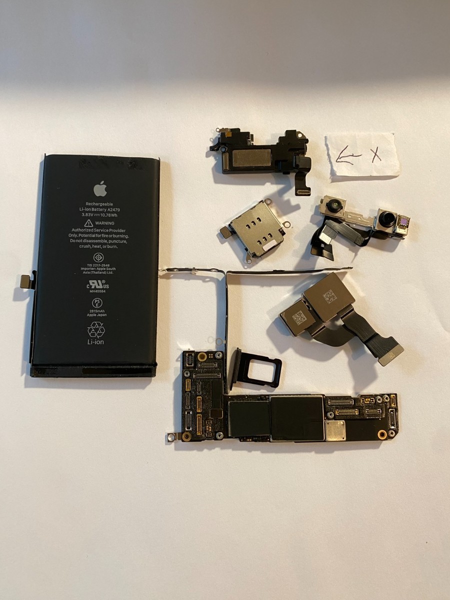Apple iPhone 12 64GB Black T-Mobile logic board A2172 no face id