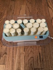 Conair Euro Wavemaker Model HS35A 19 Hot Rollers Hair Curlers Tested No Clips