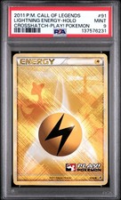 PSA 9 2011 POKEMON CALL OF LEGENDS #91 LIGHTNING ENERGY-HOLO CROSSHATCH-PLAY! on eBay