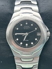 Guess Waterpro Steel Black Dial Silver Tone Women s Quartz Watch