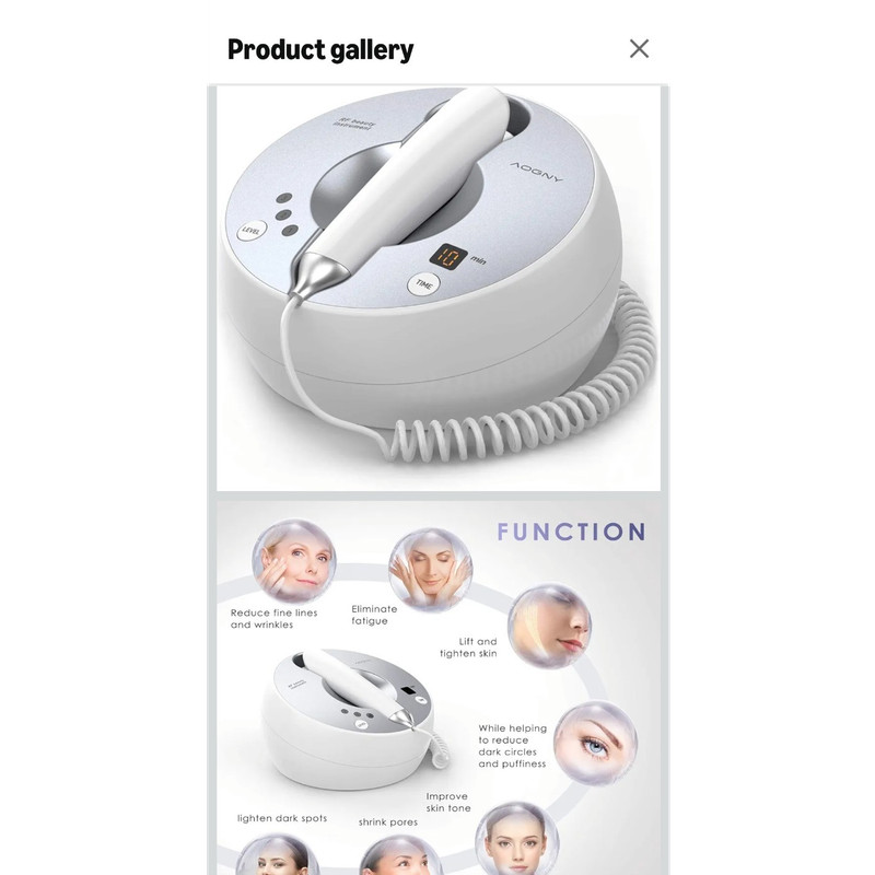AOGNY RF01 Radio Frequency Beauty Instrument Anti-Aging Facial Device - NEW
