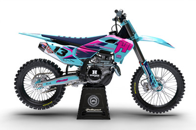 CustomMX: Graphics Kit to fit all HUSQVARNA TC TE FC FE 125 150 250 350 450 500