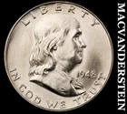 1948 Franklin Half Dollar- FBL- Silver- Choice Gem Brilliant Unc Luster #K2136