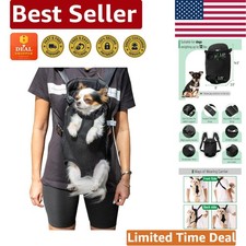 Breathable Mesh Dog Carrier Backpack - Ideal for Hiking  Outdoor Adventures