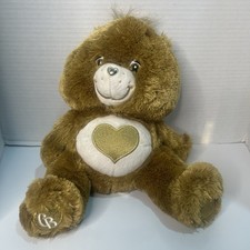 2008 Care Bears Heart of Gold SWAROVSKI CRYSTAL Eyes Stuffed Plush