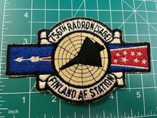 Listing image for USAF US Air Force 756th Radar Squadron Finland AF Station Patch