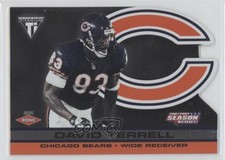 2001 Pacific Private Stock Titanium Postseason 296/795 David Terrell #P16 0q3