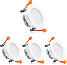 2 Inch LED Recessed Downlight 3W Dimmable 3000K Warm White Ceiling Light 4 Pack