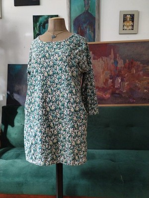 Oversized White Stuff 96% Baumwolle Damen Kleid mit den Taschen  Eu Größe 42 Neu