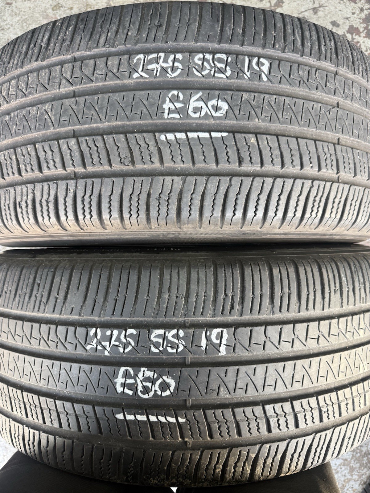 2x 275.55.19  Pirelli Scorpion Zero MO M+S  2755519  (111V) 275 55 19  5MM TREAD