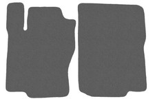 Front Fußmatten Velour für Mercedes GLE coupe C292 2015-2019, Graphit x14 Rand